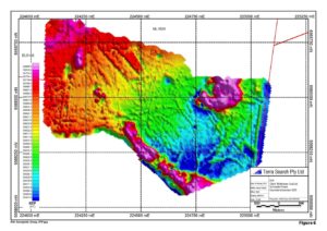 High Resolution Ground Magnetic Survey 10m line spacing Gunnedah Basin Coal RTP