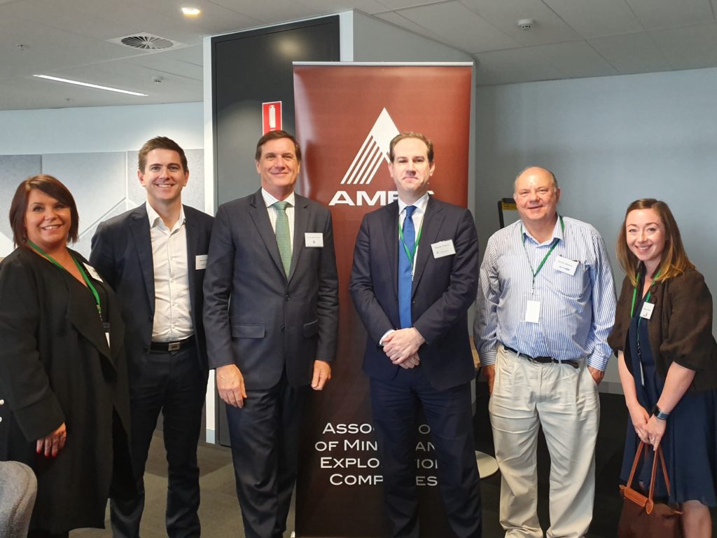 The Honorable Anthony Lynham, Queensland Minister for Natural Resources, Mines and Environment meets with AMEC.
